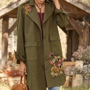 “Sailor Field Jacket”. New with tags from Sundance.